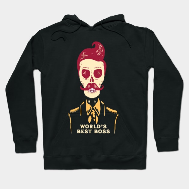 World's Best Boss Hoodie by Scaryzz